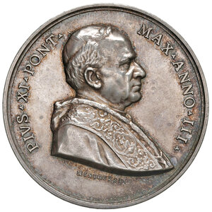 obverse: 1924 Stato Pontificio. Pio XI (1922-1939). Per la Nuova Università Gregoriana. Anno III. 