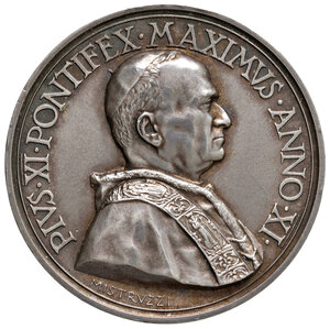 obverse: 1932 Stato Pontificio. Pio XI (1922-1939). La Pinacoteca Vaticana. Anno XI.