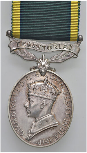obverse: Regno Unito. Giorgio VI (1936-1952). Medaglia per meriti di servizio. 