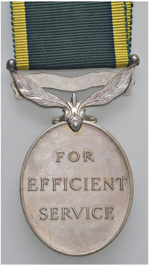 reverse: Regno Unito. Giorgio VI (1936-1952). Medaglia per meriti di servizio. 