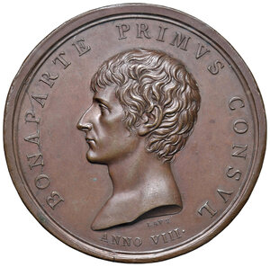 obverse: Napoleone I (1795-1815) Anno VIII. Battaglia di Marengo. Opus: Lavy. C.