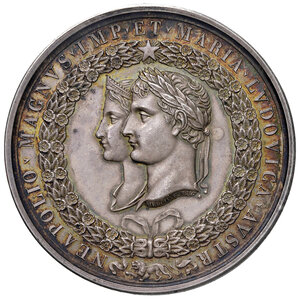 obverse: Napoleone I (1795-1815) 1810. Matrimonio con Maria Luigia. R. 
