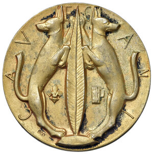 obverse: Firenze 1931. Cave Cani. Opus: Mario Moschi. R. 