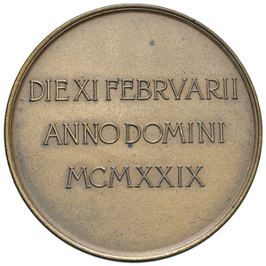 reverse: Pio XI 1929. Patti Lateranensi. Opus Casanova. NC. 