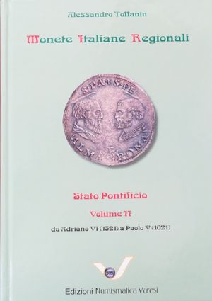 obverse: Alessandro Toffanin. Monete Italiane Regionali (MIR). Stato Pontificio. Vol. II 
