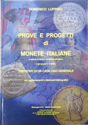 obverse: Domenico Luppino. Prove e progetti, Casa Savoia. 