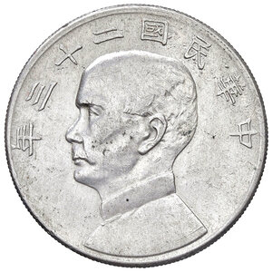 obverse: Cina. Repubblica Cinese (1912-1949). 1 Yuan 1914.