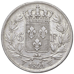 reverse: Francia. Luigi XVIII (1815-1824). 5 Francs 1821.