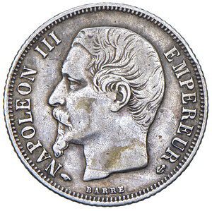 obverse: Francia. Napoleone III (1852-1870). 1 Franc 1859.