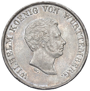 obverse: Germania, Württemberg. Gugliemo I (1816-1864). Tallero 1830.