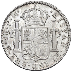 reverse: Messico, Impero Spagnolo. Carlo IV (1788-1808). 8 Reales 1793.