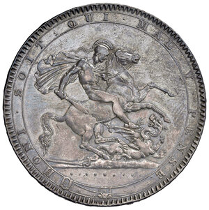 reverse: Regno Unito. Giorgio III (1760-1820). 1 Corona 1818.