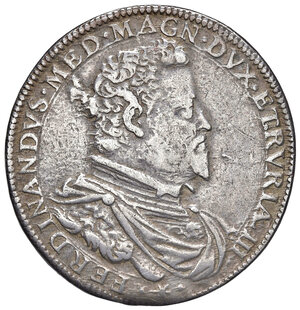 obverse: Granducato di Toscana. Ferdinando I De Medici (1587-1608). Piastra 1590.