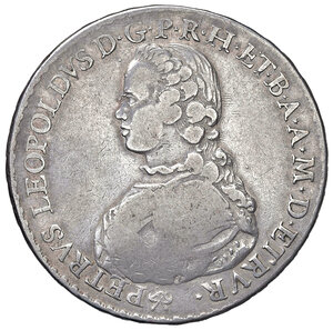 obverse: Granducato di Toscana. Pietro Lepoldo di Lorena (1765-1790). Francescone 1768.