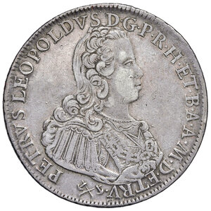 obverse: Granducato di Toscana. Pietro Lepoldo di Lorena (1765-1790). Francescone 1770.