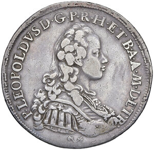 obverse: Granducato di Toscana. Pietro Lepoldo di Lorena (1765-1790). Francescone 1772.