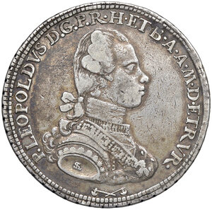 obverse: Granducato di Toscana. Pietro Lepoldo di Lorena (1765-1790). Francescone 1777.