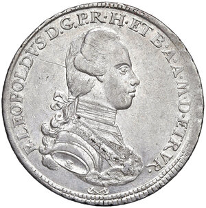 obverse: Granducato di Toscana. Pietro Lepoldo di Lorena (1765-1790). Francescone 1778.