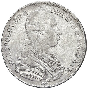 obverse: Granducato di Toscana. Pietro Lepoldo di Lorena (1765-1790). Francescone 1784.