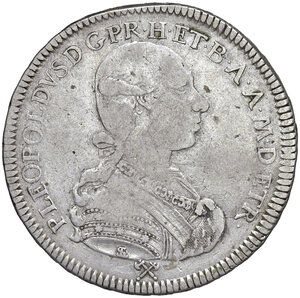 obverse: Granducato di Toscana. Pietro Lepoldo di Lorena (1765-1790). Francescone 1786.