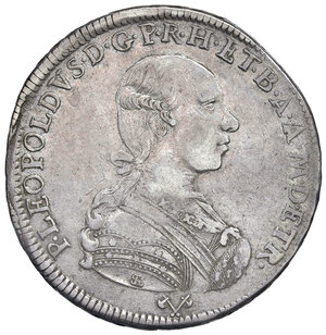 obverse: Granducato di Toscana. Pietro Lepoldo di Lorena (1765-1790). Francescone 1786.