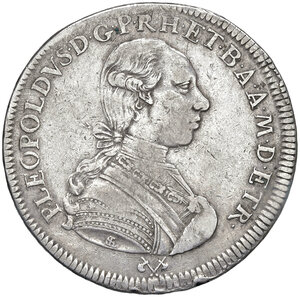 obverse: Granducato di Toscana. Pietro Lepoldo di Lorena (1765-1790). Francescone 1787.