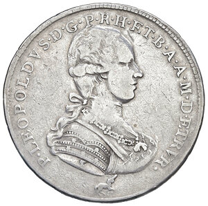 obverse: Granducato di Toscana. Pietro Lepoldo di Lorena (1765-1790). Francescone 1790.