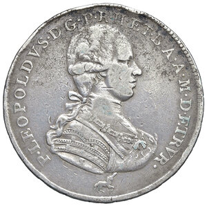 obverse: Granducato di Toscana. Pietro Lepoldo di Lorena (1765-1790). Francescone 1790.