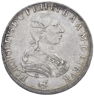 obverse: Granducato di Toscana. Pietro Lepoldo di Lorena (1765-1790). Francescone 1790.