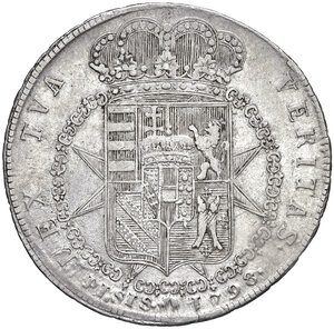 reverse: Granducato di Toscana. Ferdinando III di Lorena (1790-1824). Francescone 1798.