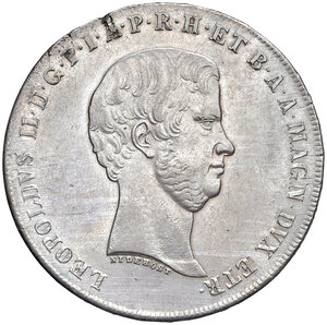 obverse: Granducato di Toscana. Leopoldo II di Lorena (1824-1859). Francescone 1856.