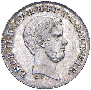 obverse: Granducato di Toscana. Leopoldo II di Lorena (1824-1859). Mezzo Paolo 1856.