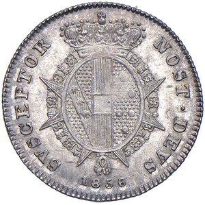 reverse: Granducato di Toscana. Leopoldo II di Lorena (1824-1859). Mezzo Paolo 1856.