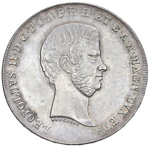 obverse: Granducato di Toscana. Leopoldo II di Lorena (1824-1859). Francescone 1858.