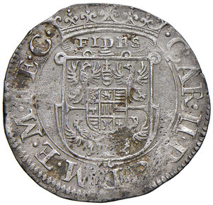 obverse: Mantova. Carlo II Gonzaga Nevers (1647-1665). Lira 1663.