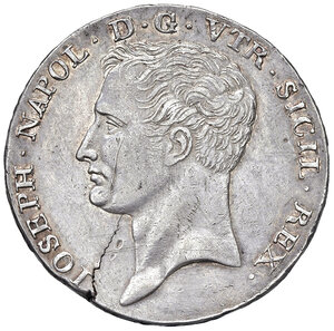 obverse: Regno di Napoli. Giuseppe Napoleone III (1806-1808). 120 Grana 1808.