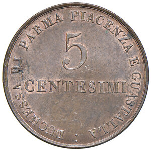 reverse: Parma. Maria Luigia d Austria (1814-1847). 5 Centesimi 1830.