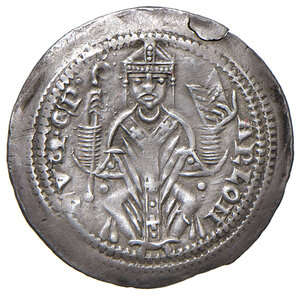 obverse: Trieste. Arlongo De Voitsberg (1255-1281). Denaro.