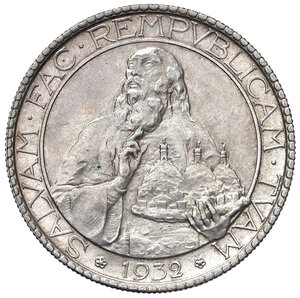 reverse: Vecchia Monetazione (1864-1938). 20 Lire 1932.