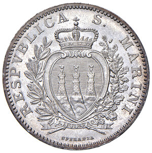 obverse: Vecchia Monetazione (1864-1938). 2 Lire 1898.