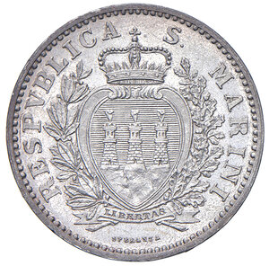 obverse: Vecchia Monetazione (1864-1938). 1 Lira 1898.