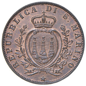 obverse: Vecchia Monetazione (1864-1938). 5 Centesimi 1894.