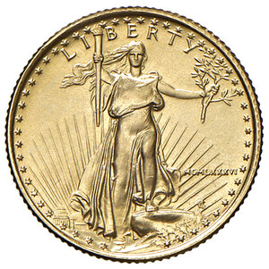 reverse: Stati Uniti. Repubblica Federale (1776-Oggi). 5 Dollari 1986.