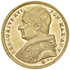 obverse: Stato Pontificio. Gregorio XVI (1830-1846). 10 Scudi 1835.