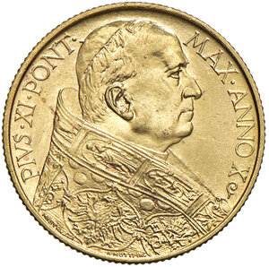 obverse: Pio XI (1929-1938). 100 Lire 1931.