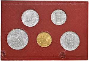 reverse: Pio XII (1939-1958). Set di 5 monete 1950.