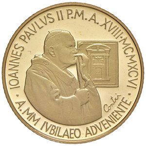 obverse: Giovanni Paolo II (1978-2001). 50000 Lire 1996.