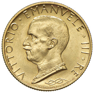 obverse: Vittorio Emanuele III (1900-1943). 100 Lire 1931 IX.