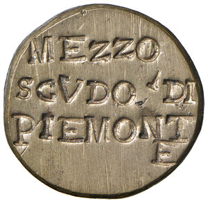 obverse: Italia, Piemonte. Peso Monetale. Mezzo Scudo Sec.