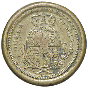 obverse: Italia, Milano. Peso Monetale. Doppia Sec.